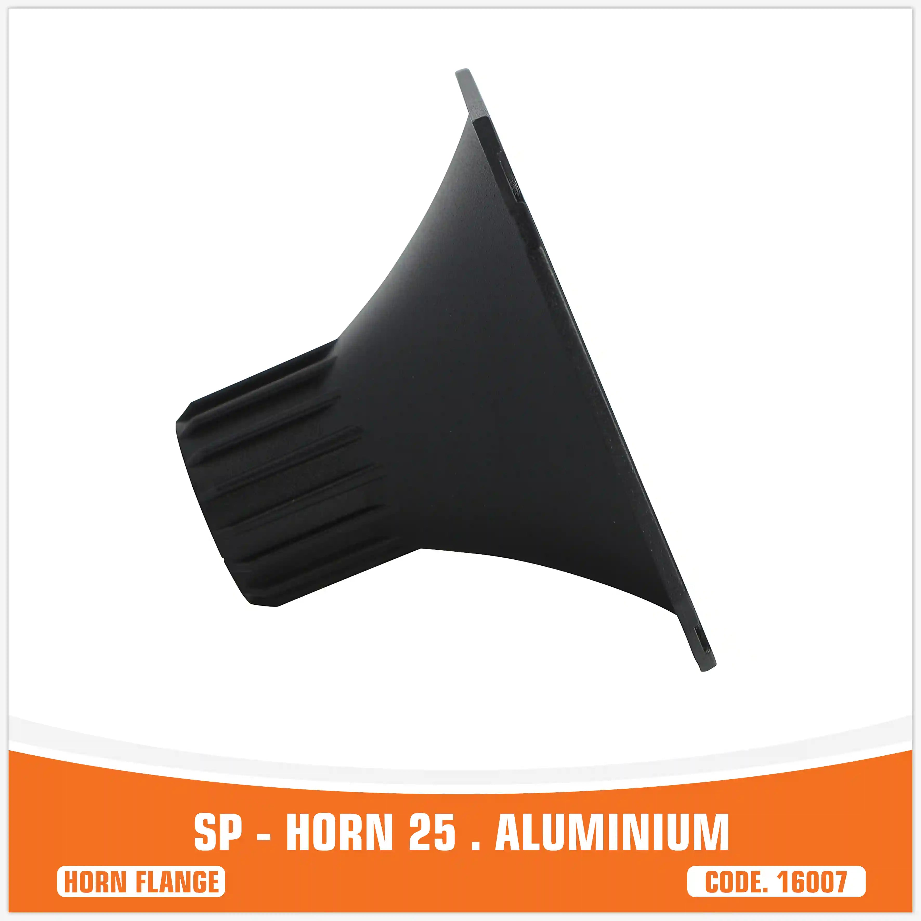 SP HORN 25 ALUMINIUM HORN FOR DRIVER WITH SCREW (UNIT PRICE)