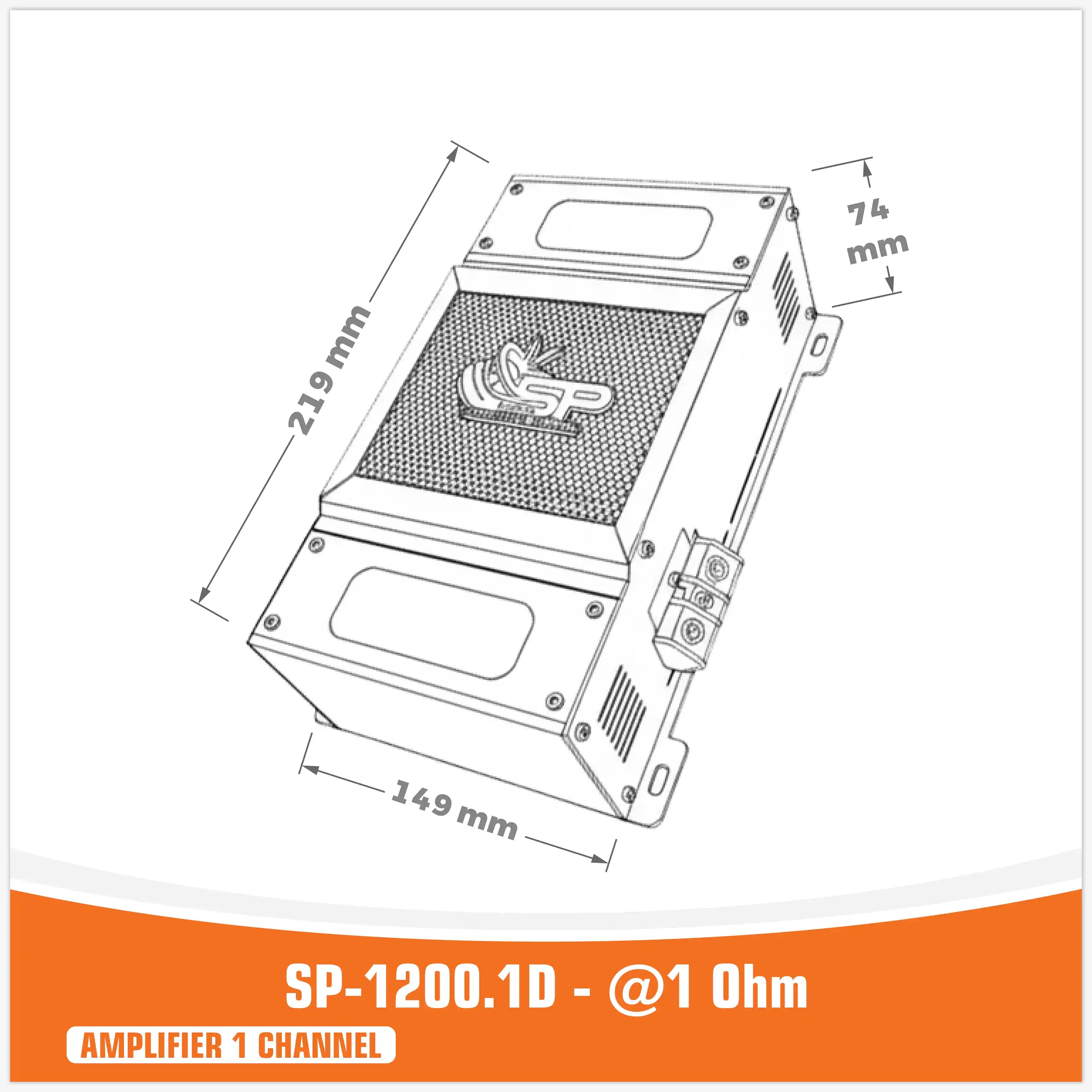 SP-1200.1D - @1 ohm