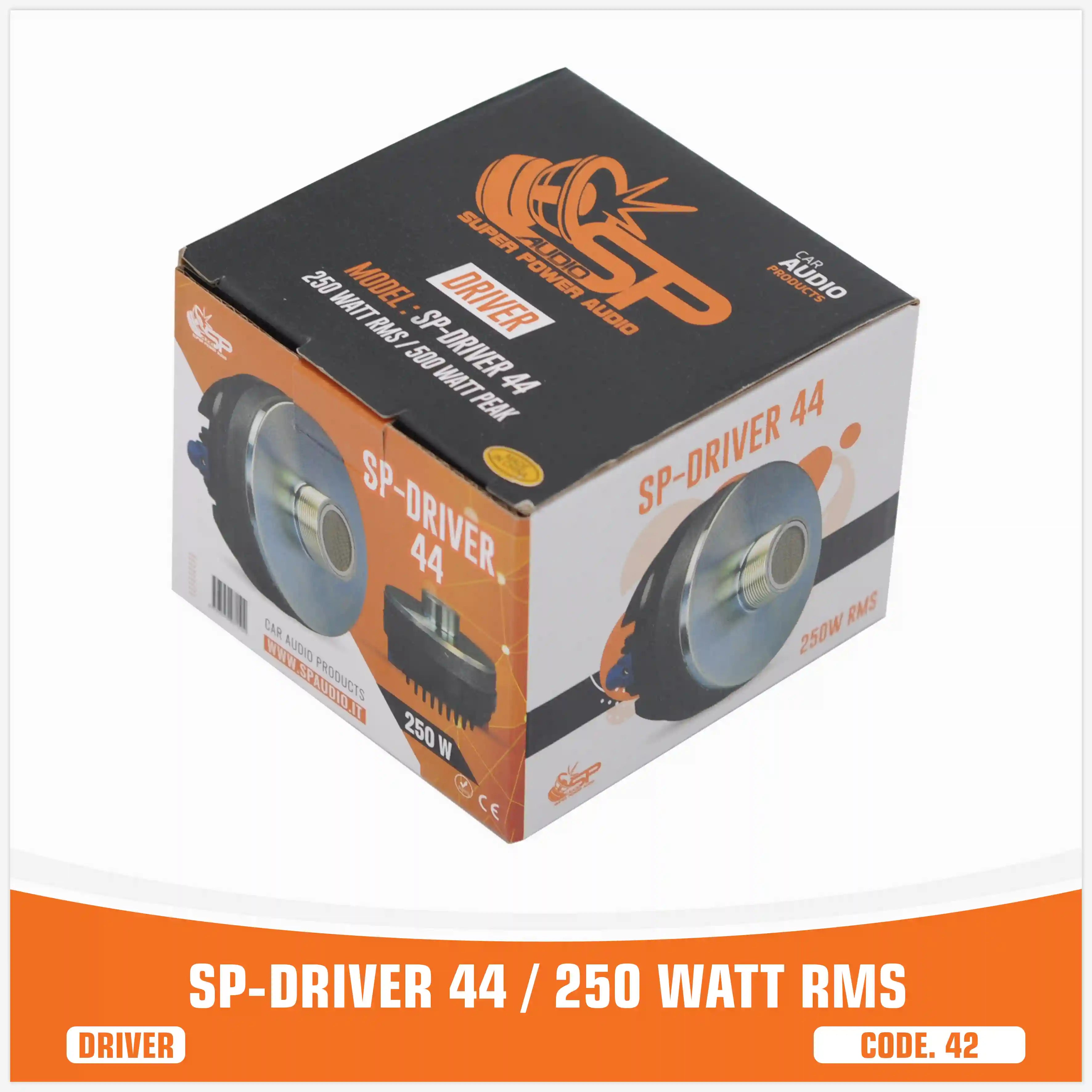 SP DRIVER 44 DRIVER WITHOUT HORN 250W RMS (UNIT PRICE)