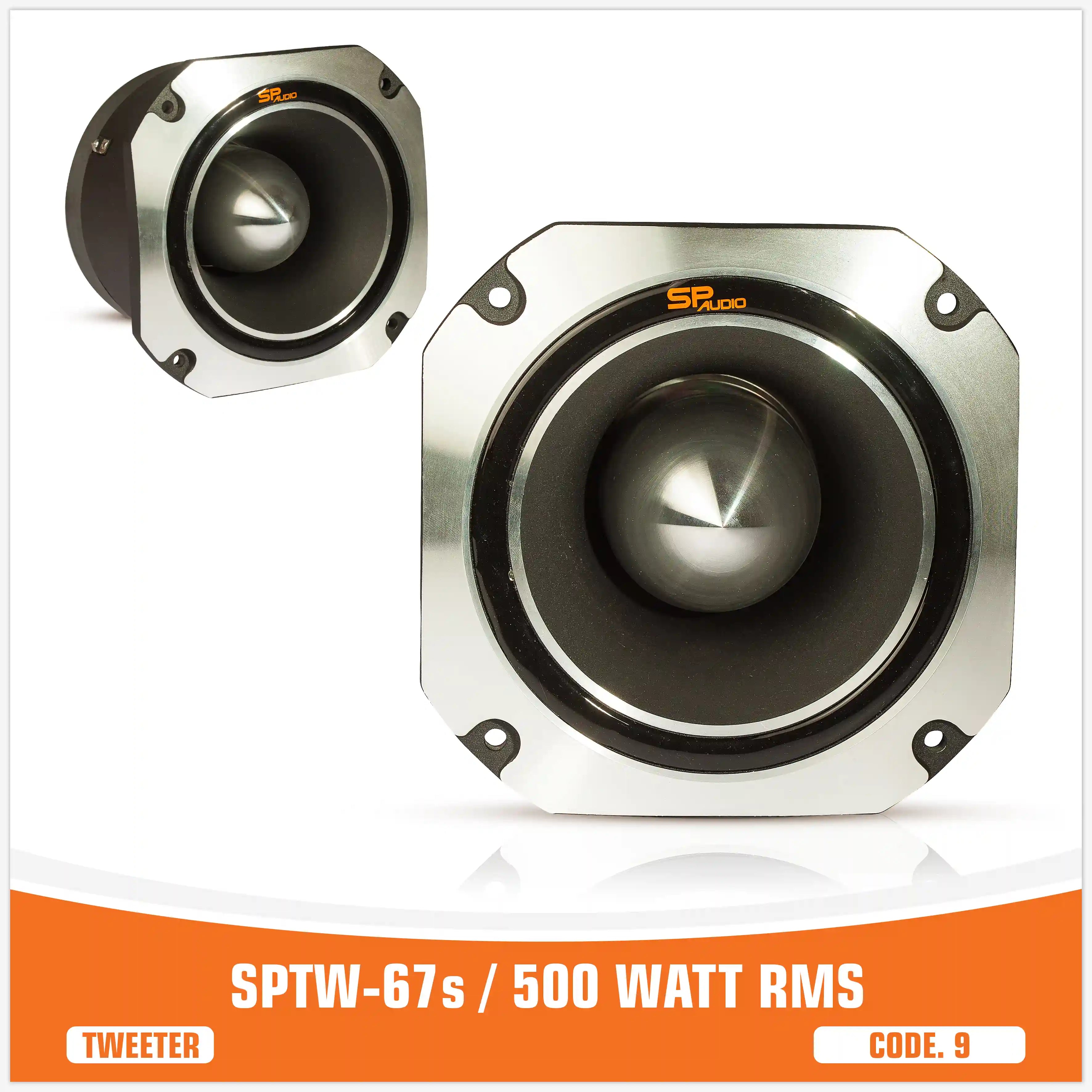 SP TW 67S BULLET TWEETER OVER SIZE MODEL 500W RMS (UNIT PRICE)