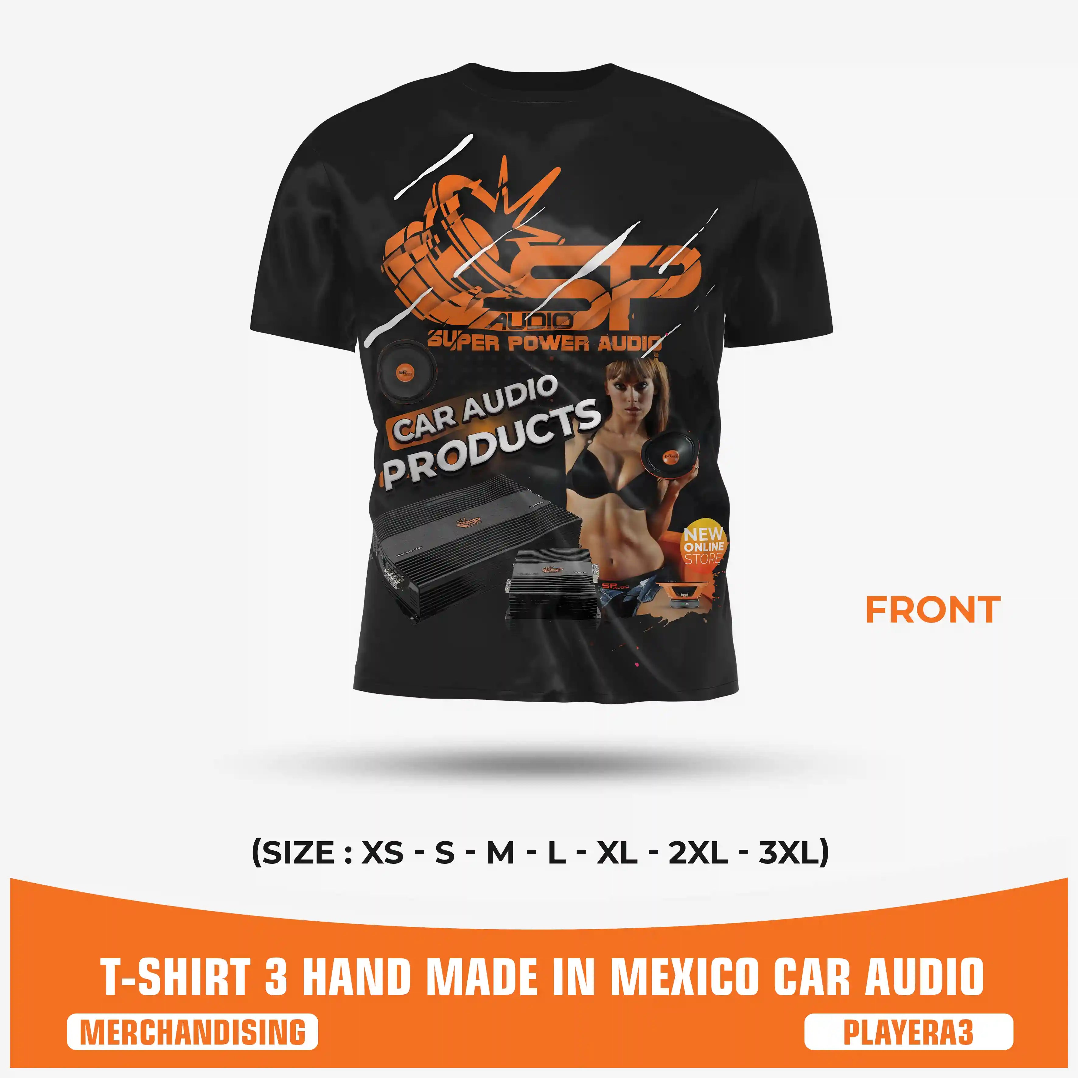 SPAUDIO T-SHIRT 3 (UNIT PRICE)