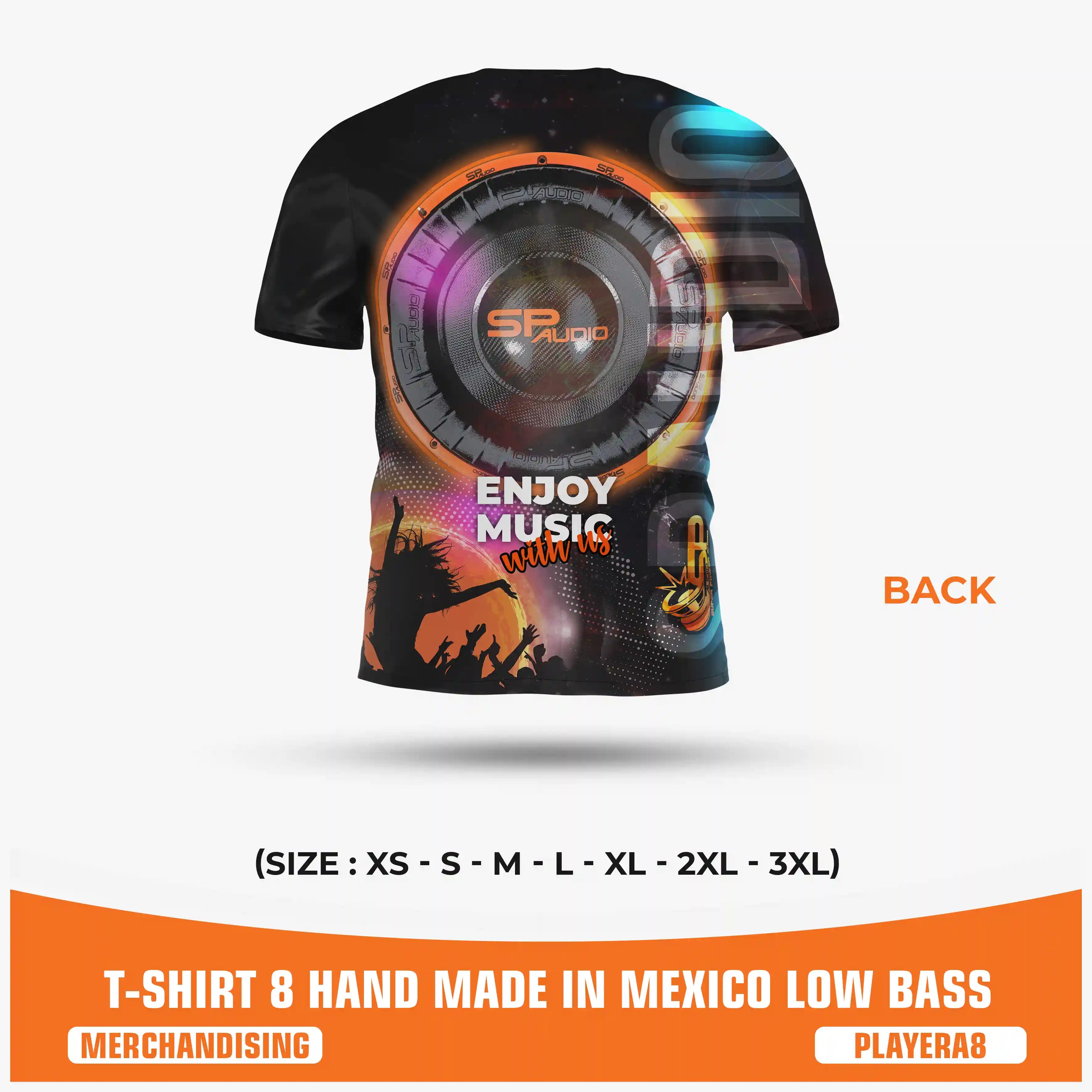 SPAUDIO T-SHIRT 8 (UNIT PRICE)