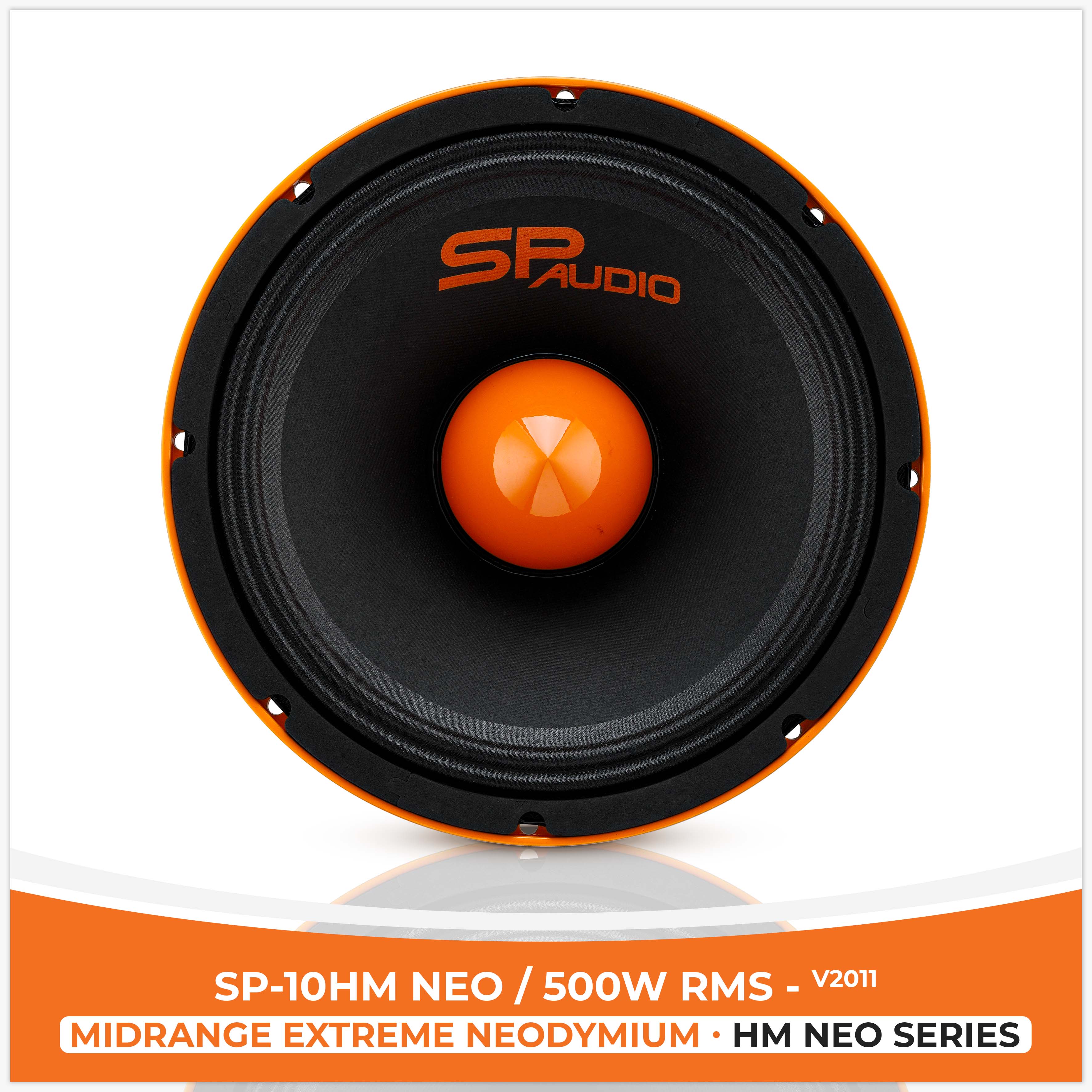 SP 10HM NEO MIDRANGE EXTREME 10"/25CM NEO MAGNET 500W RMS,  V2011 (UNIT PRICE)